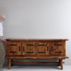 1950s Olivewood Sideboard France - 4056920