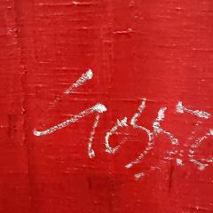 1950s Overscale Abstract Impressionist Nude Oil Painting on Canvas - 4416375