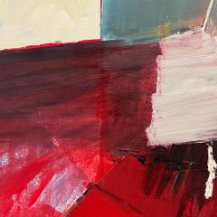 1950s Overscale Abstract Impressionist Nude Oil Painting on Canvas - 4416395