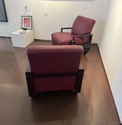 1950s Pair of Art Deco Shanghai Style Lounge Chairs - 4341479
