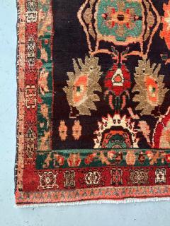 1950s Persian Hand Woven Tribal Hamadan Wool Runner 84 by 4 1 75  - 4421798