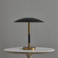 1950s Scandinavian Modern Brass Metal Table Lamp - 4754293