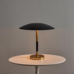 1950s Scandinavian Modern Brass Metal Table Lamp - 4754296