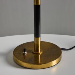 1950s Scandinavian Modern Brass Metal Table Lamp - 4754298