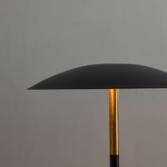 1950s Scandinavian Modern Brass Metal Table Lamp - 4754302
