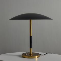 1950s Scandinavian Modern Brass Metal Table Lamp - 4754303