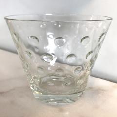 1950s Scandinavian clear glass vase - 1323619