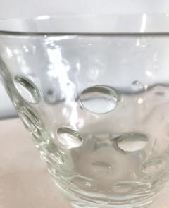 1950s Scandinavian clear glass vase - 1323621