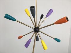 1950s Sputnik Pendant Chandelier Lamp in Different Colors - 802120