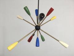 1950s Sputnik Pendant Chandelier Lamp in Different Colors - 802128