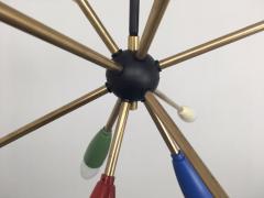 1950s Sputnik Pendant Chandelier Lamp in Different Colors - 802130