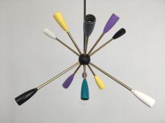 1950s Sputnik Pendant Chandelier Lamp in Different Colors - 802145