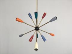 1950s Sputnik Pendant Chandelier Lamp in Different Colors - 802163