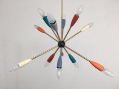 1950s Sputnik Pendant Chandelier Lamp in Different Colors - 802166