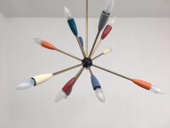 1950s Sputnik Pendant Chandelier Lamp in Different Colors - 802170