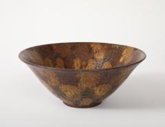 1950s Studio Made Mottled Pottery Bowl - 4716122