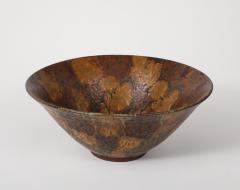 1950s Studio Made Mottled Pottery Bowl - 4716124