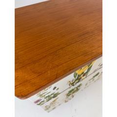 1950s Swedish Dresser With Nordens Flora Illustrations - 4385901