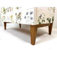 1950s Swedish Dresser With Nordens Flora Illustrations - 4385902