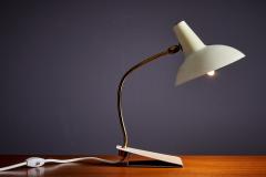 1950s Table Lamp in white metal - 3438890