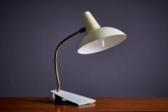 1950s Table Lamp in white metal - 3438896