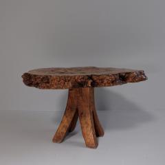1950s burr elm table France - 4211318