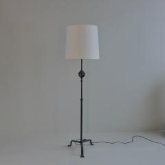 1950s iron standard lamp France - 4113397