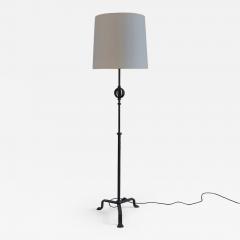 1950s iron standard lamp France - 4114993