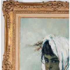 1960 s William Weintraub Portrait Oil Painting of Painting - 4549811