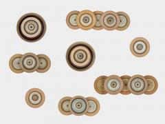 1960S DANISH CERAMIC SCONCES - 1518429