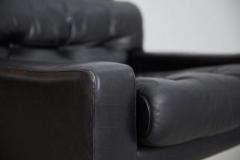 1960S LEATHER ARMCHAIR WITH ROSEWOOD - 1423624