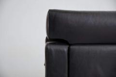 1960S LEATHER ARMCHAIR WITH ROSEWOOD - 1423626