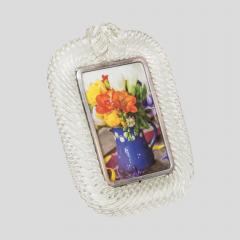 1960s Barovier e Toso Ritorto glass Picture Frame - 4092932