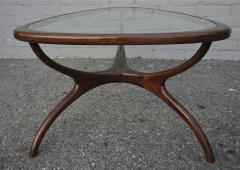 1960s Brazilian Coffee Table with Glass Top - 295234