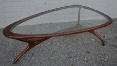 1960s Brazilian Coffee Table with Glass Top - 295235