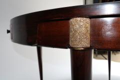 1960s Brazilian Jacaranda Center Card Table - 241873