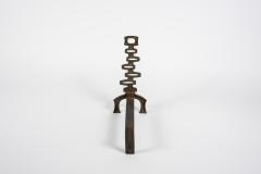 1960s Bronze andirons - 2900595
