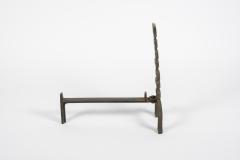 1960s Bronze andirons - 2900596