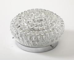 1960s Bubble Glass Sconce Ceiling Flush Mount Fixture - 4059079