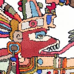 1960s Carlos Frederico Bastos Fine Art Original Warrior Wall Tapestry - 3132086
