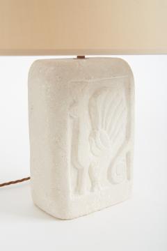 1960s Carved Stone Table Lamp - 3332002