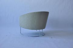 1960s Chrome Base Curved Lounge Chairs - 352152