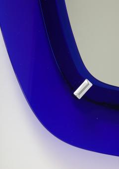 1960s Cobalt Blue Italian Wall Mirror - 4042997