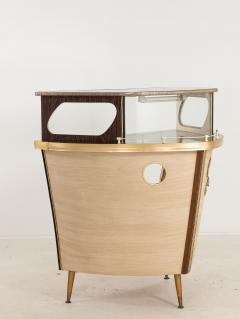 1960s Cocktail Bar in the Shape of a Boat Bow England 1960s - 4711564