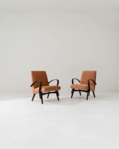 1960s Czech Upholstered Armchairs By Tatra a Pair - 3377919