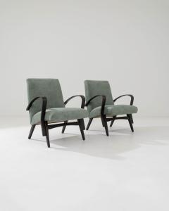 1960s Czech Upholstered Armchairs By Tatra a Pair - 3377922