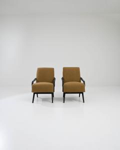 1960s Czech Upholstered Armchairs by TON a Pair - 3377948