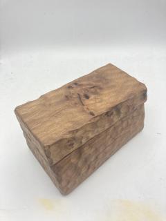 1960s D corative Carved wood boxe - 3835942