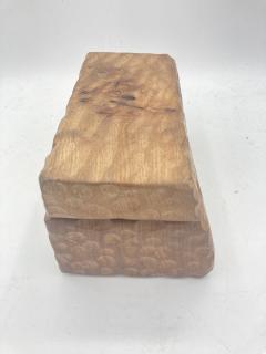 1960s D corative Carved wood boxe - 3835943