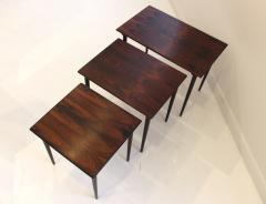 1960s Danish Brazilian Rosewood Nesting Tables - 1081039